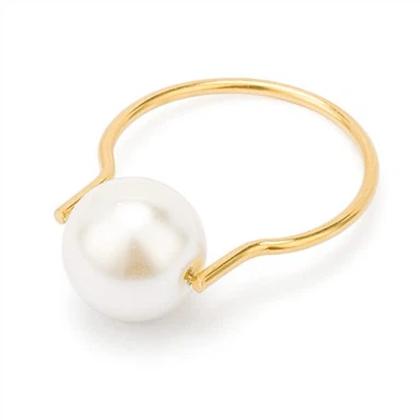 진주 불안 반지