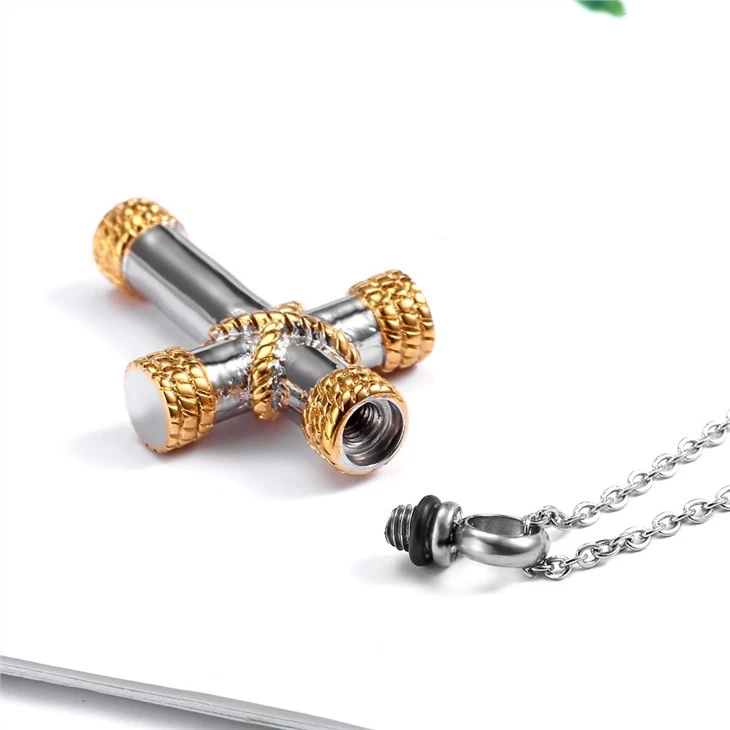stainless steel cremation pendant