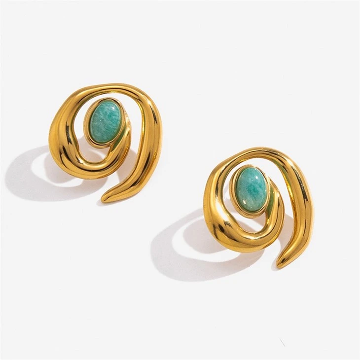 Amazon Stone Stud Earrings suppliers