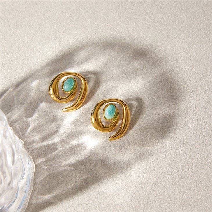 Amazon Stone Stud Earrings suppliers