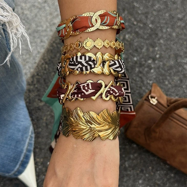 Scarf Wrap Cuff Bangle suppliers
