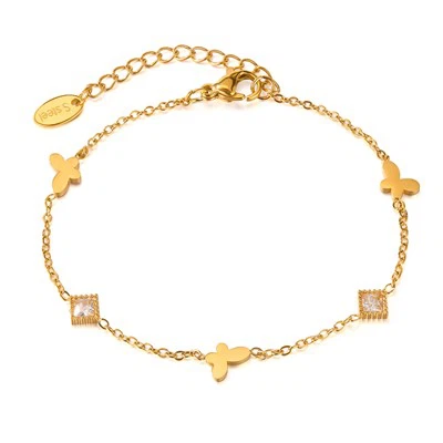 지르콘 나비 팔찌