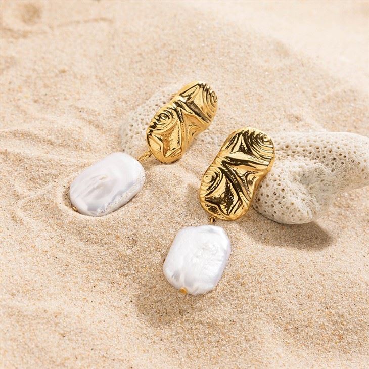 Textured Baroque Pearl Drops manufacturers